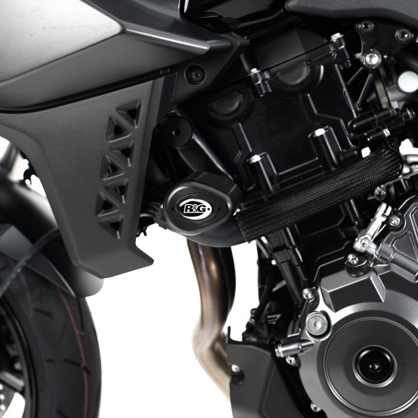 R&G R&G CRASH PROTECTORS AERO BLACK GSX8S